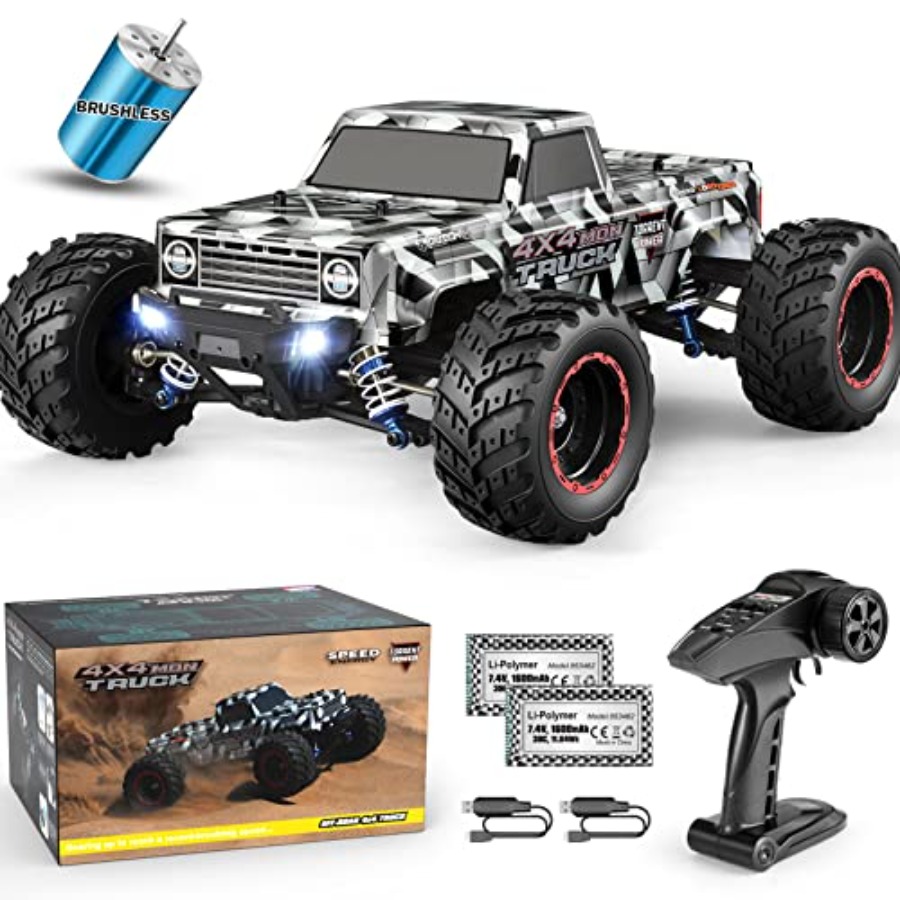 Rc Hobby Grade Monster Truck - Camioneta Monstruo RC 4x4 Todoterreno para