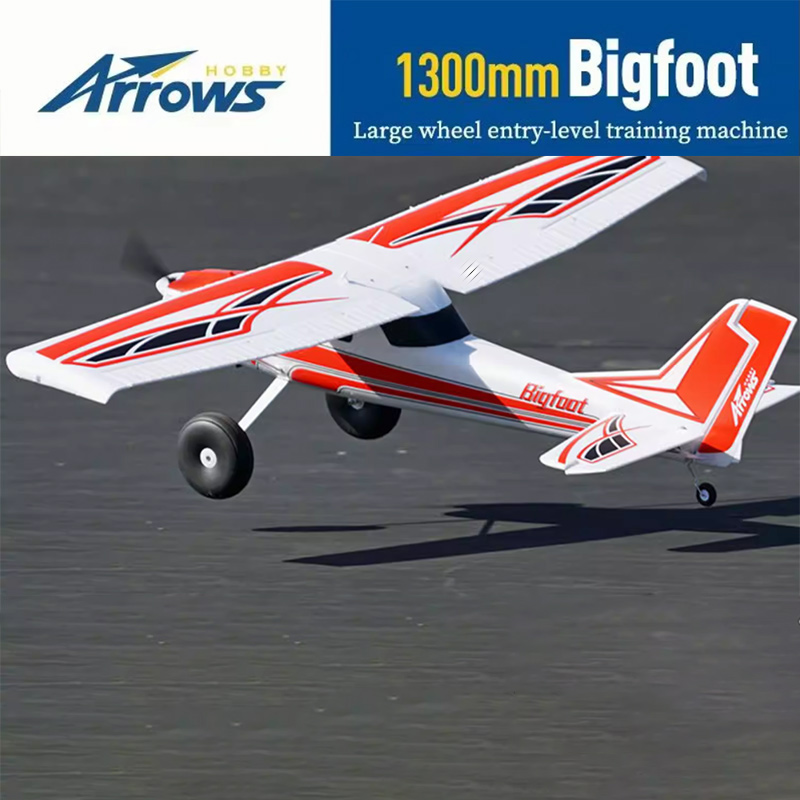 Rc Hobby Plane - Avión modelo de flecha azul, 1300mm,