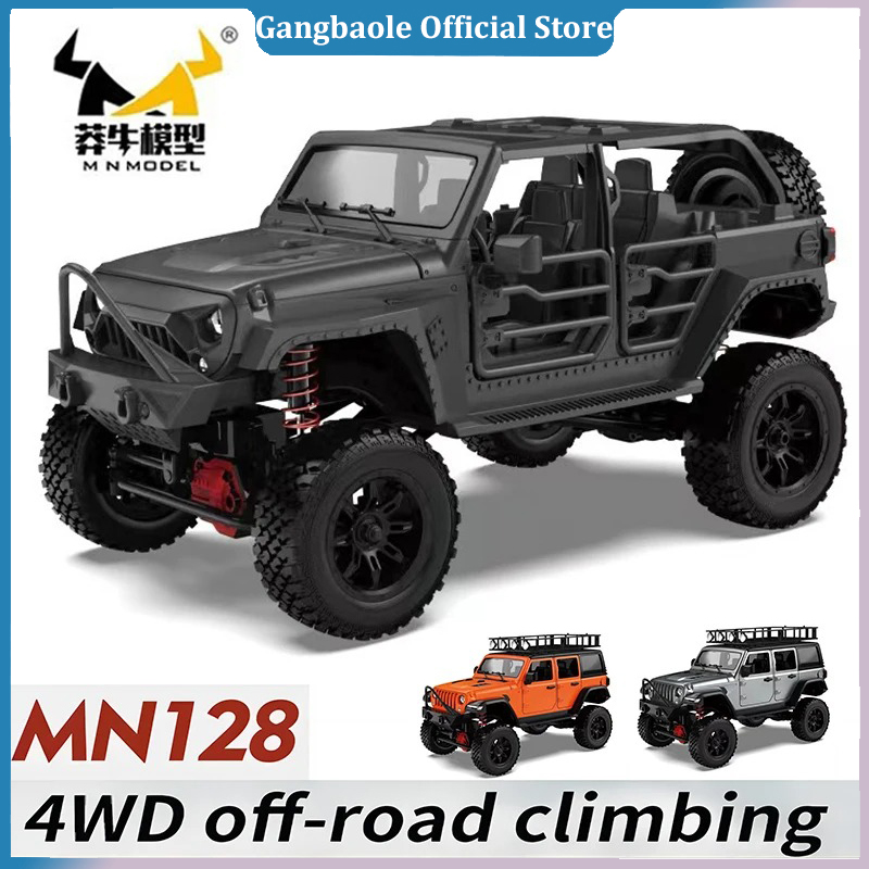 Rc Hobby Grade Car - Coche RC Crawler 4x4 MN128 2.4G,