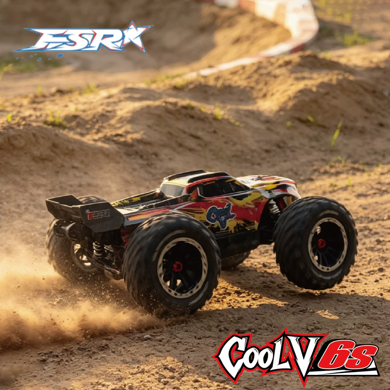 Rc Hobby Grade Monster Truck - FSR Tiger Ben 1/8 RC Truggy