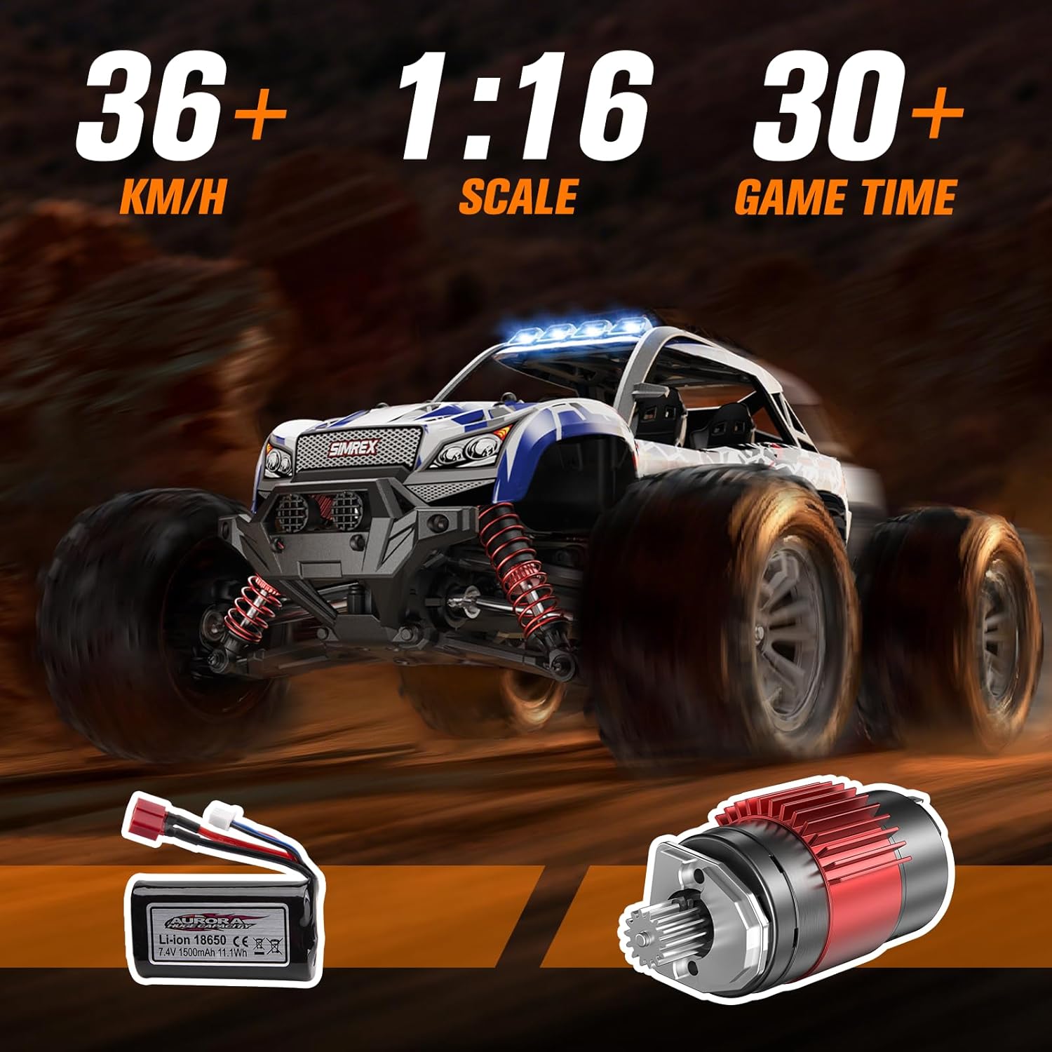 Camioneta Monstruo a Control R - Rc Hobby Grade Monster Truck reseña y precio