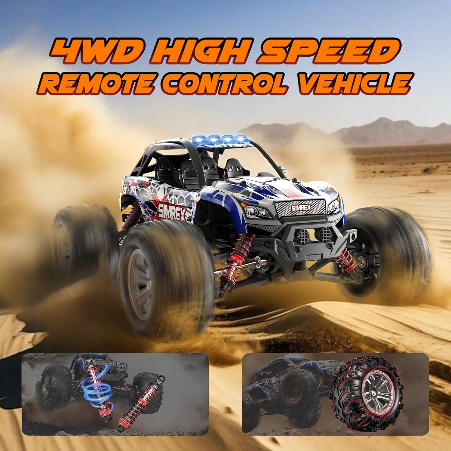 Camioneta Monstruo a Control R - Rc Hobby Grade Monster Truck reseña y precio