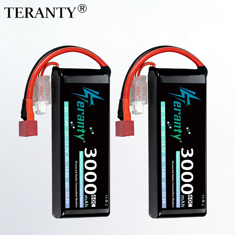 Batería Lipo TERANTY 2S 3000mA - Rc Hobby Grade Car reseña y precio