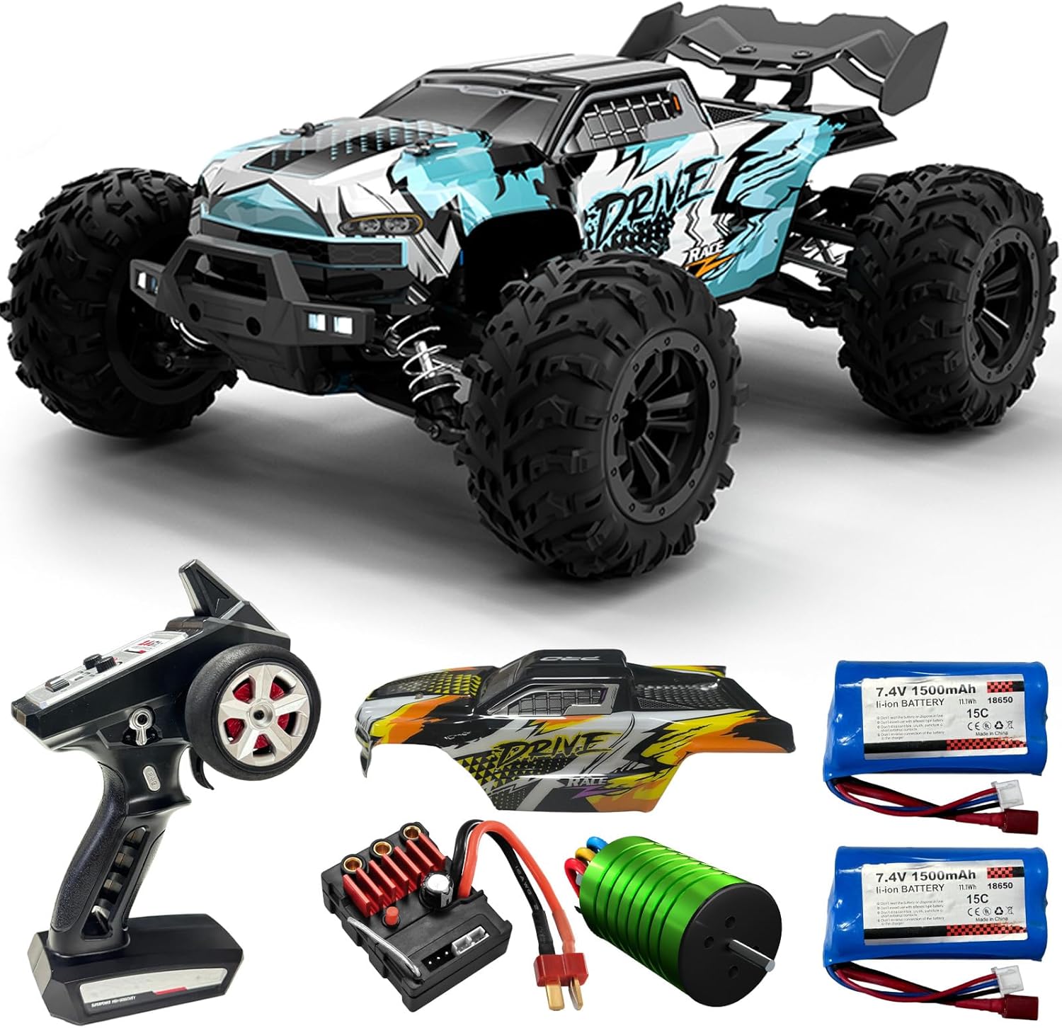 Camioneta Monstruo RC sin Esco - Rc Hobby Grade Monster Truck reseña y precio