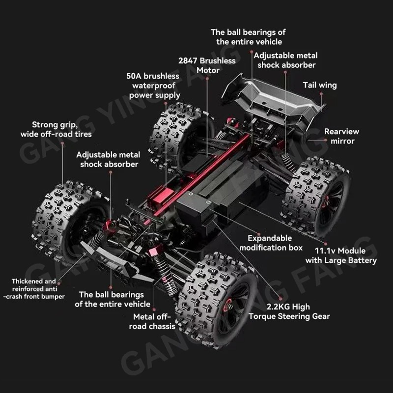 Relación 1:14 80 kilómetros po - Rc Hobby Grade Car reseña y precio