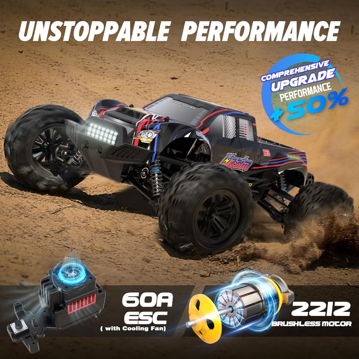 Camioneta Monstruo RC sin Esco - Rc Hobby Grade Monster Truck reseña y precio