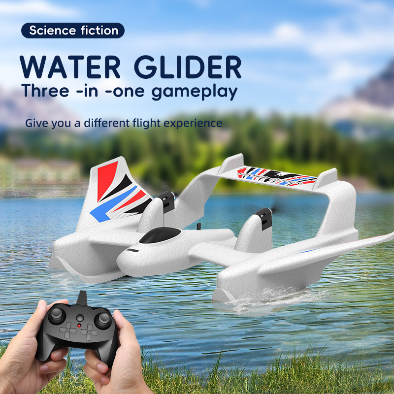 Avión RC Anfibio a Control Rem - Rc Hobby Plane reseña y precio