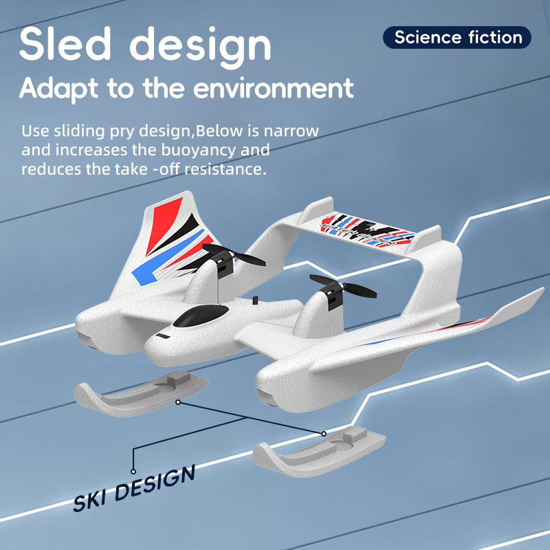 Avión RC Anfibio a Control Rem - Rc Hobby Plane reseña y precio