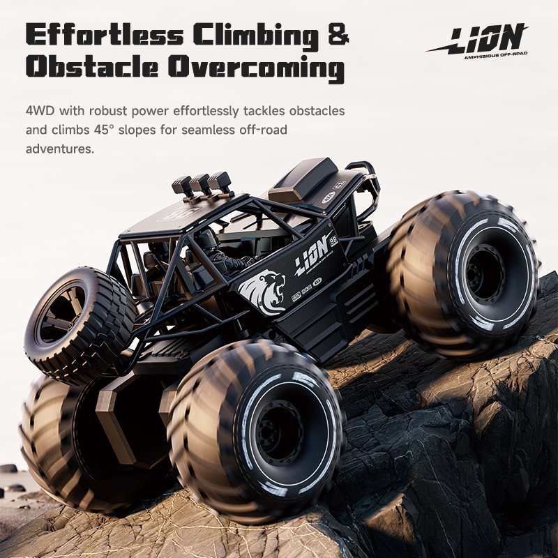 Coche Teledirigido Anfibio 4x4 - Rc Hobby Plus reseña y precio