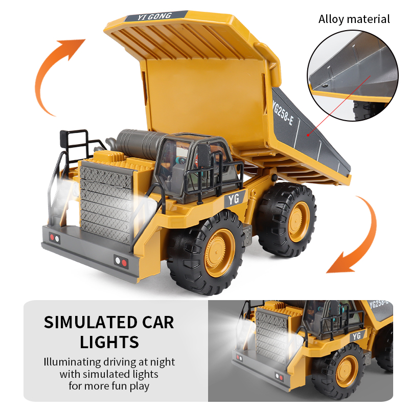 ZWN-excavadora con Control rem - Rc Hobby Grade Car reseña y precio