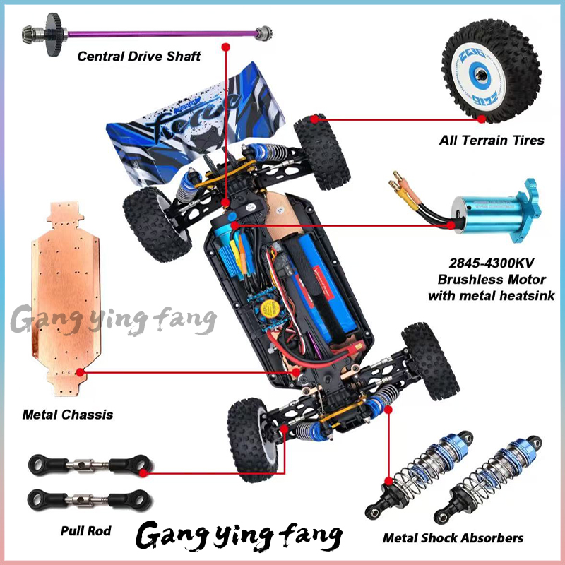 1/12 124017 Wltoys -V8 2,4G co - Rc Hobby Grade Car reseña y precio