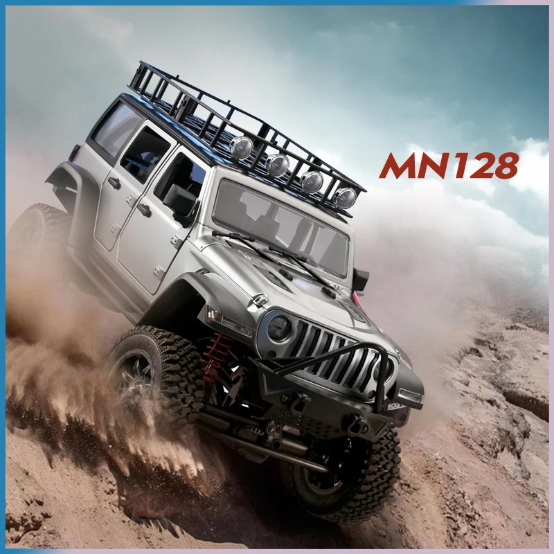 Coche RC Crawler 4x4 MN128 2.4 - Rc Hobby Grade Car reseña y precio