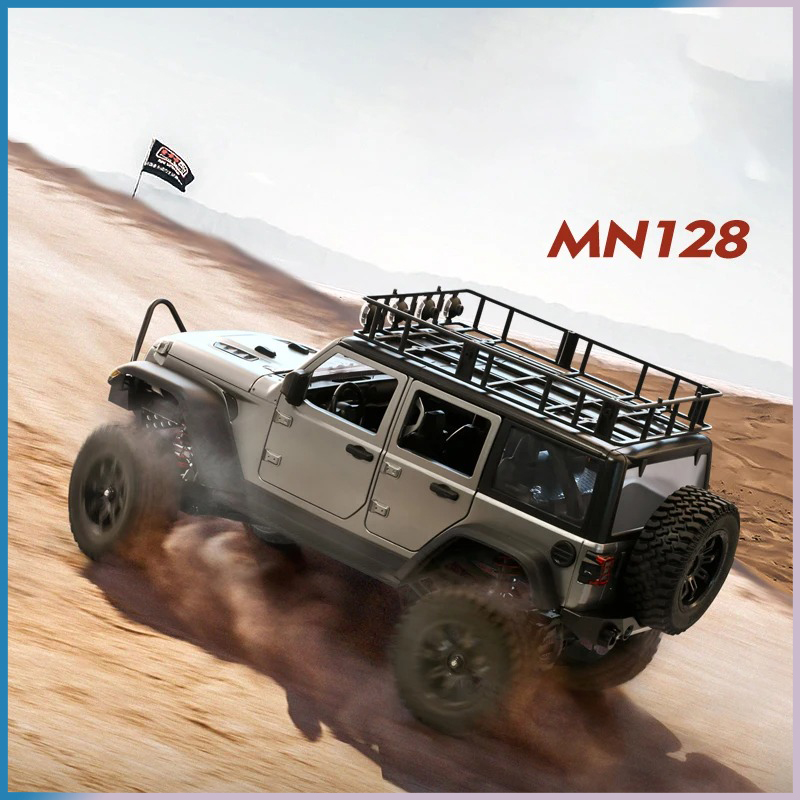Coche RC Crawler 4x4 MN128 2.4 - Rc Hobby Grade Car reseña y precio