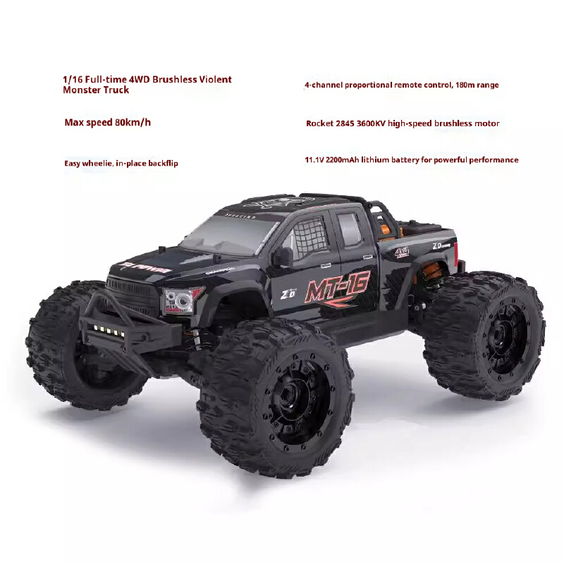 ZD MT16 Camioneta Monstruo RC  - Rc Hobby Grade Monster Truck reseña y precio