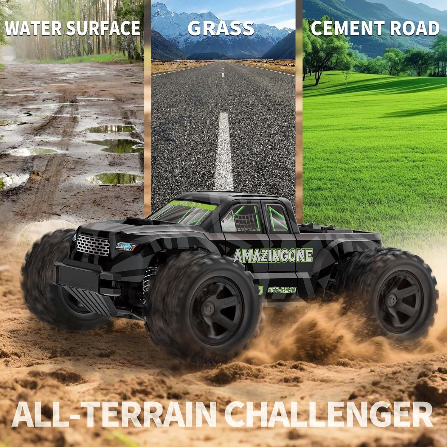 JT18W Coche RC 4WD de Alta Vel - Rc Hobby Grade Monster Truck reseña y precio